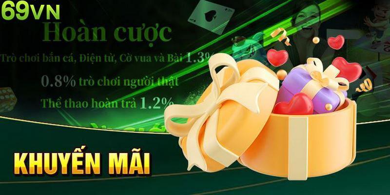 Tổng hợp top event thưởng của sảnh casino 69vn